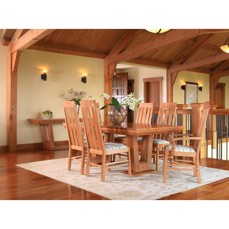 Highlands Pedestal Dining Table, Central Valley