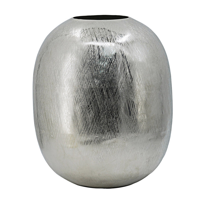 Aluminum Vase, 13"