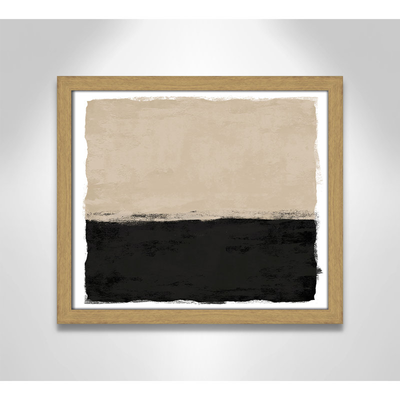 Clair de lune II - Version paysage par Natalie Carpentieri, Grain de bois naturel, L 15 po x H 13 po, Impression encadrée