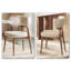 Ensemble de table de salle à manger rectangulaire European Light Luxury-103979387
