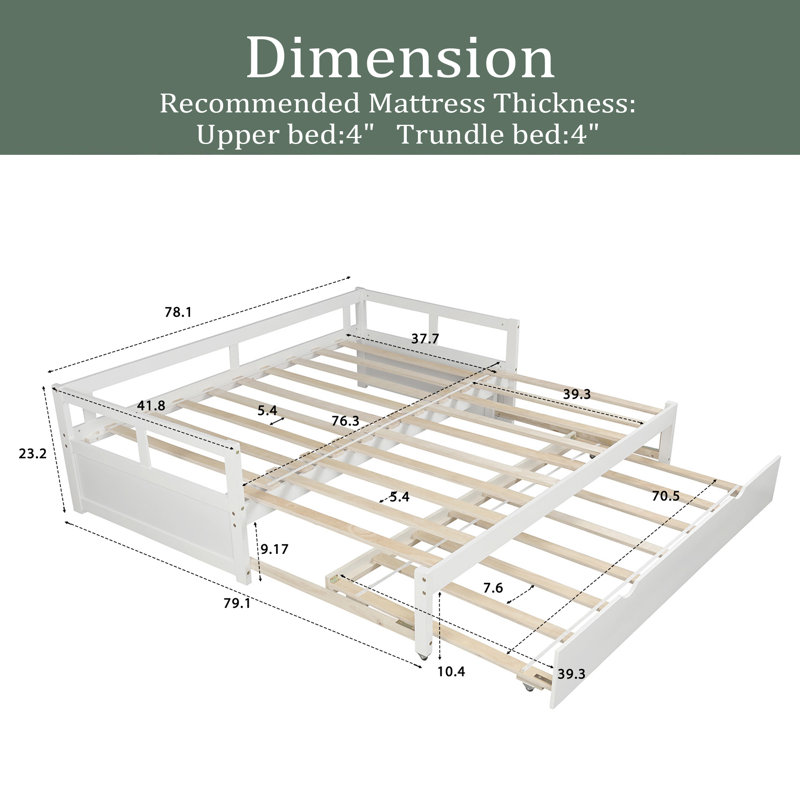 Naython Daybed, White