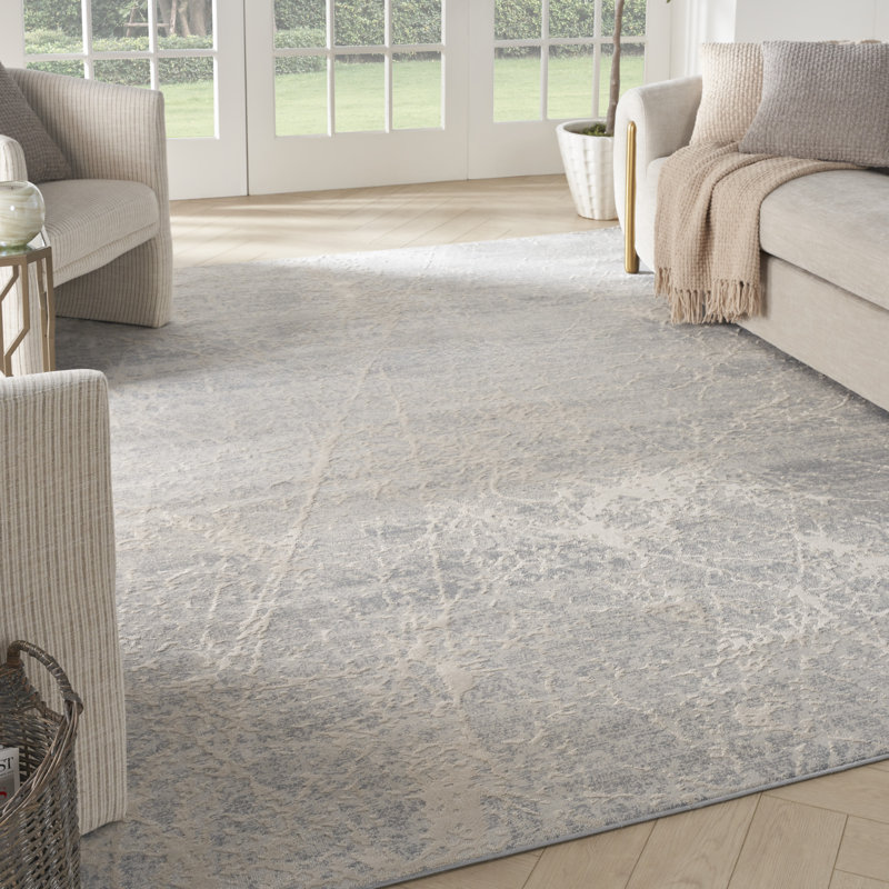 Yenier Abstract Indoor Rug, Rectangle 7'10" x 9'10"