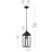 22" 1-Light Outdoor Pendant with Clear Glass-115680821