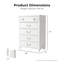 Commode 5 tiroirs Labomber