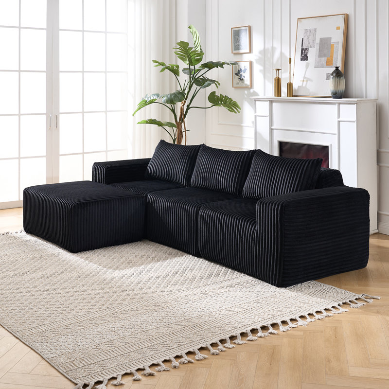 Canapé modulaire en tissu modulaire pour les salons modernes