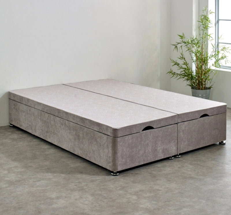 Ahlyana Upholstered Bed, Cream