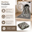 Tapis vintage lavable à la machine avec envers antidérapant-56816010