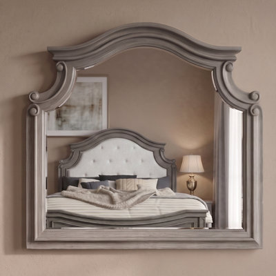 Azoriah Mirror in Gray