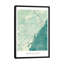 « barcelone urban blue blueprint map », reproduction d’impression sur toile-33088768-72240102-72240108