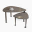 Table basse rotative en bois-1193198611