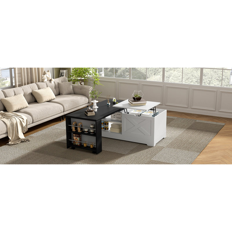 Table basse Farmhouse, Blanc