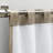 Bouton Gorgeous Textured 100% Blackout Insulated Curtain Panel-850009539-850009536