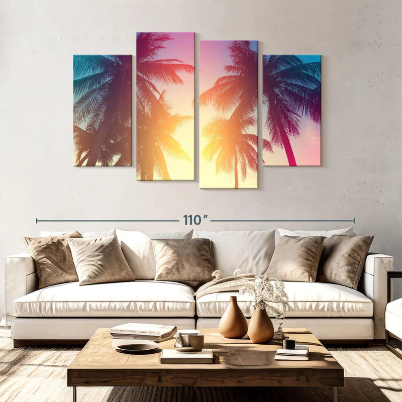 Harnek Tropical Palm Tree Grove