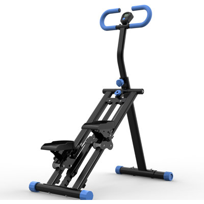 Upgraded Vertical Climber Stair Stepper, Full-Body Workout Fitness Machine with Stable Frame & Adjustable Handlebar for Home Use