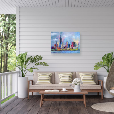 Bolologic Chicago 5 sur impression sur toile