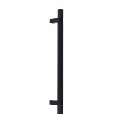 Poignée de meuble rectangulaire / émaillée 18 po Emtek Select