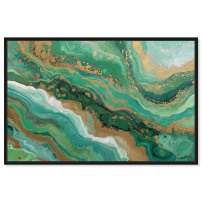 «Gateed Agate III», reproduction d'art sur toile par Art Remedy