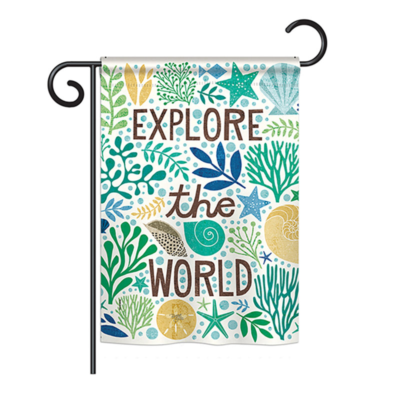 Double Sided Polyester Garden Flag, 40" H x 28" W