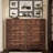 Dresser Tall for Bedroom, Wood 6 Chest Drawers, 6 Drawer Dresser, Storage for Clothes,Large Drawers, Vintage, for Living Room, Bedroom, Hallway-840812878