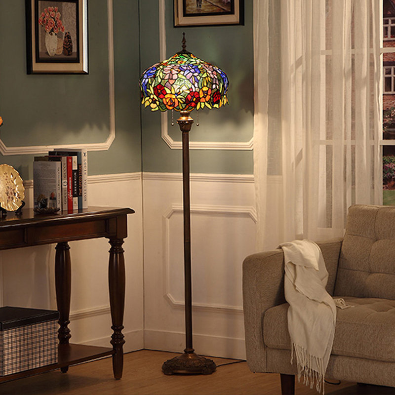 Ironwork Resin Creative Vintage Upright Desk Lamp