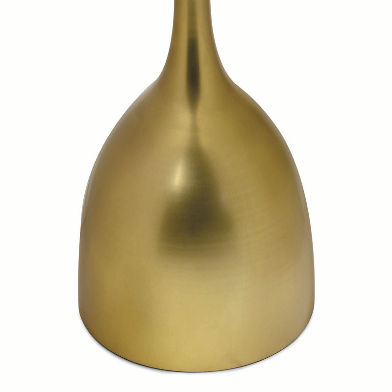 Logan Buffet Lamp (Natural Brass), Brass