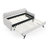 Upholstery Daybed With   Erectable Trundle And USB Charging Design-1616786730