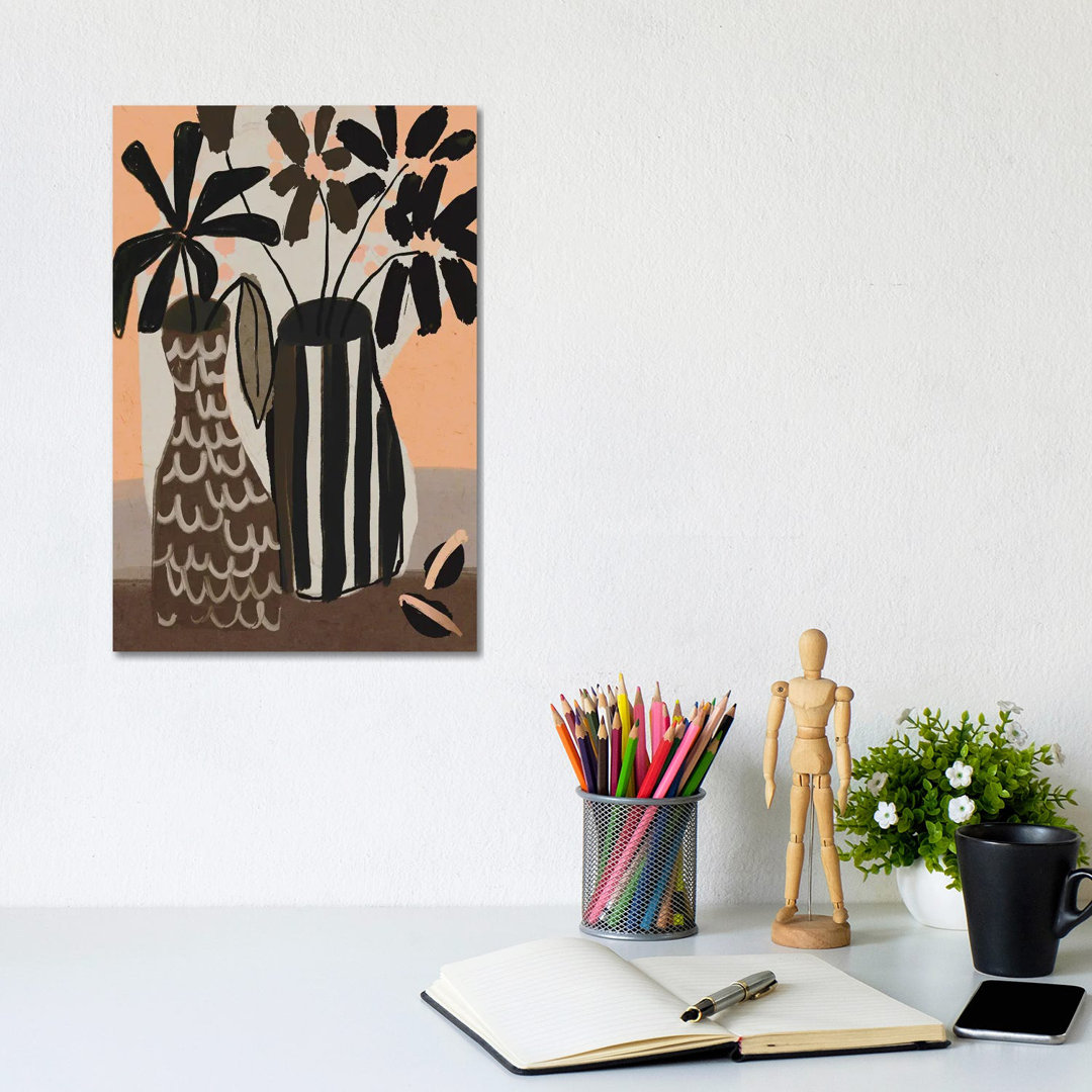 Still Life With Vases by Treechild - Wrapped Canvas Gallery-Wrapped Canvas Giclée