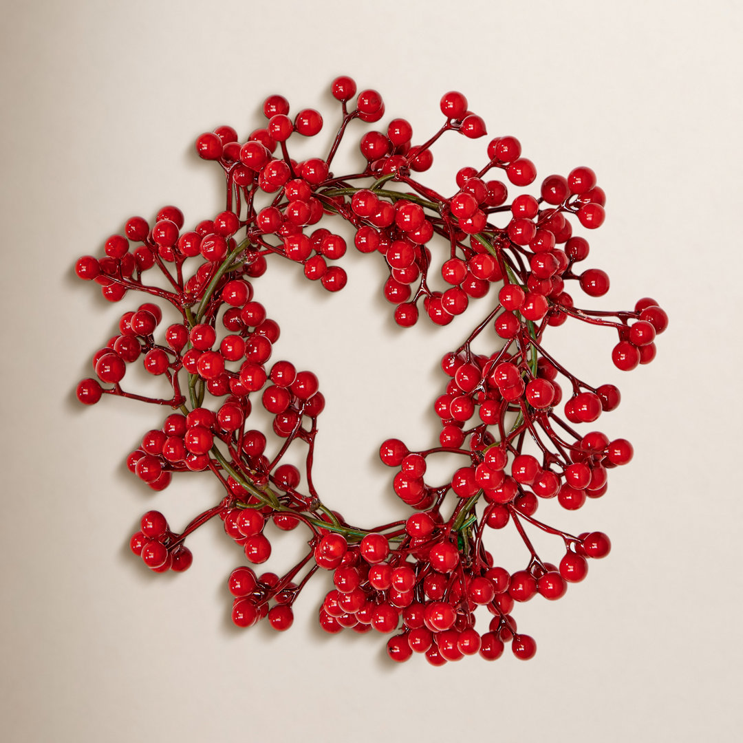 Red Berry Wreath (Set of 2) The Holiday Aisle®