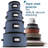 6-Piece Hard Shell Dinnerware Storage Set-441472044