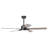 Vaczon 52" Dimmable Ceiling Fan with 3CCT LED Lights and Remote Control, 6 Speeds Reversible DC Motor, Timer, Double-Sided Wood Blades, 6''/10'' Downrods, for Indoor/Covered Outdoor Use-497709493