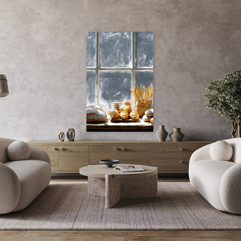 Décoration rustique rustique de fenêtre d'art mural rustique, H 48 po x l 32 po