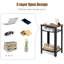 Ensemble de tables de bout avec rangement