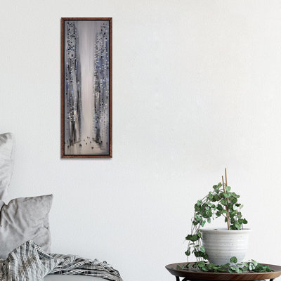 City In Lights by Ekaterina Ermilkina - Panoramic Painting on Canvas