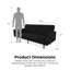 Miagrace 2 Seater Linen Sleeper