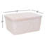 Sculpted Felt Storage Bin - Wide with Lid-97811102