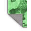 Tapis abstrait vert émeraude lavable à la machine 838-1470556349