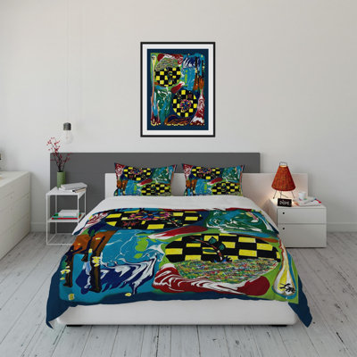Life Of A Rose Duvet Cover Set By Lazaro Meza
