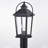 Hanoverton Stained Glass Lantern Head Post Lantern