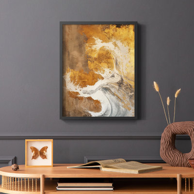 ABSTRACT Series CDXL III - Impression encadrée de qualité supérieure - Prêt à être accroché - Aucun clou requis