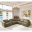 Canapé modulaire inclinable en cuir Binsbar-2122652909