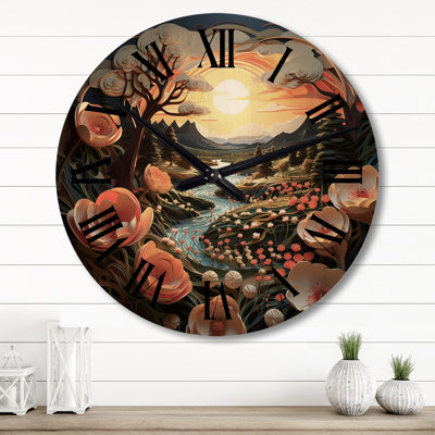 Horloge murale Mayukha