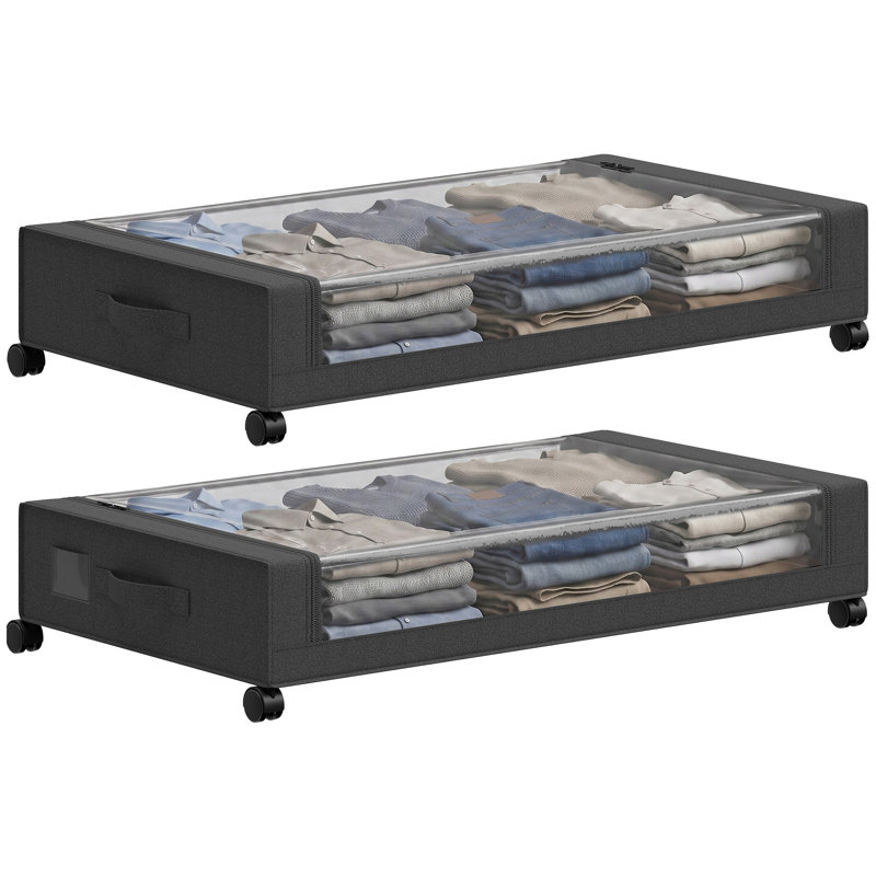 HOMCOM Underbed Storage