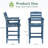 Dalson Plastic Adirondack Bar Stool (Set of 2)-1465884136