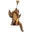 Figurine de fille trompette Anges de Saint-Pierre