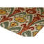 Flatweave Wool Ikat Area Rug in Multi