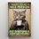 «Tabby Cat I Want To Be A Nice Personne», reproduction d'art graphique sur toile tendue 1 pièce