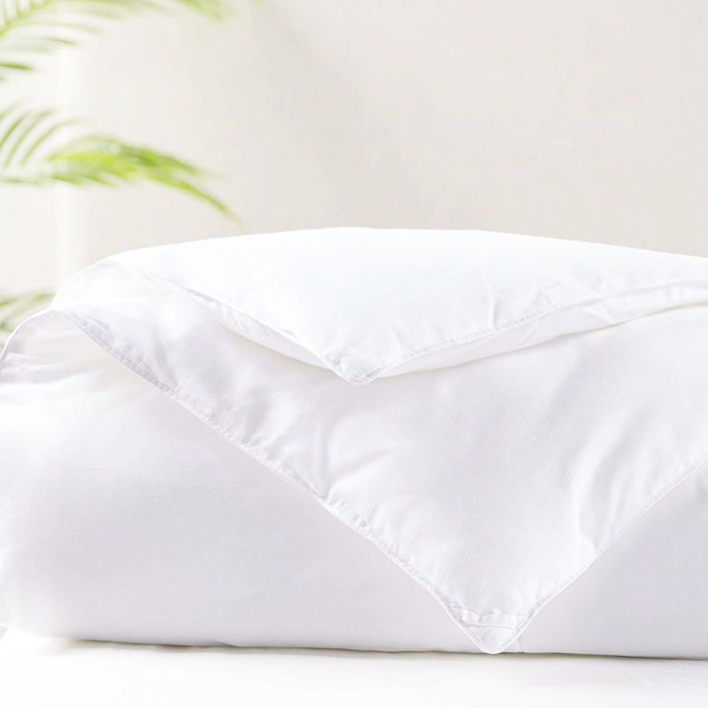 Édredon pour lit simple 3M - 100% coton, édredon de qualité avec bourre chaude et moelleuse, Édredon simple