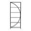 70" H x 27.5" W Iron Geometric Bookcase