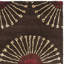 Tapis brun / brun clair en laine touffeté à la main Avayah-583039163