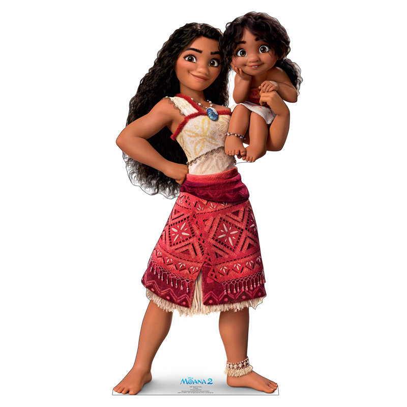 Moana et Simea (film Moana 2 de Disney)